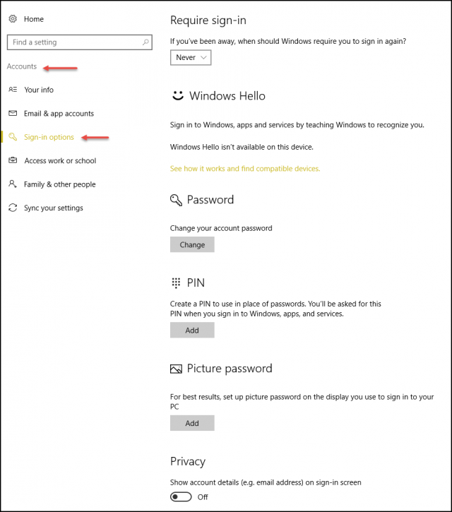 windows-10-sign-in-options