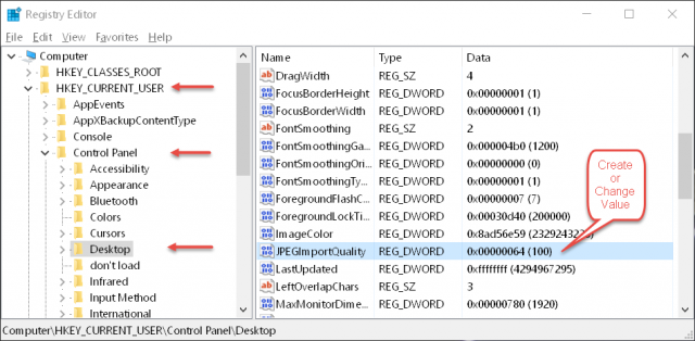 registry-editor-image-compression-setting