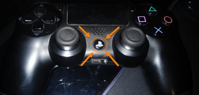 Dual-Shock-Controller-PS-button