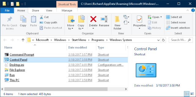 control-panel-file-location