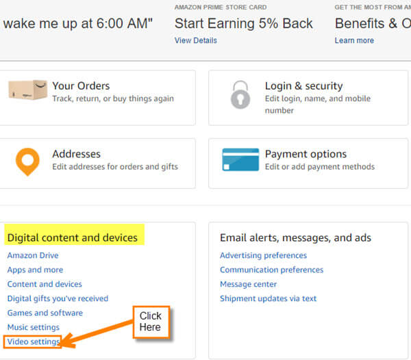 How To Set Up Change Your Amazon Video Pin Daves Computer Tips