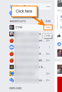 facebook shortcuts missing 2021 iphone