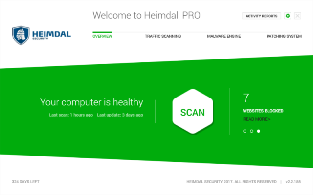 heimdal-user-overview-screen