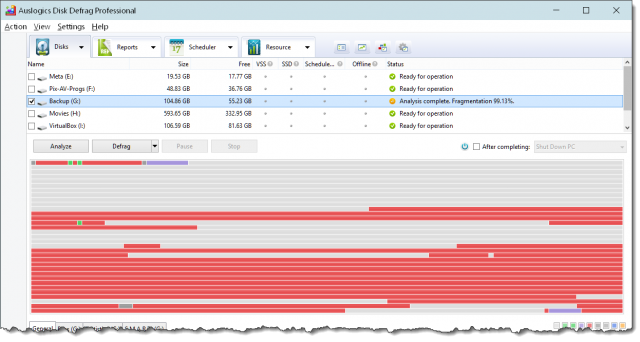 bagas31 auslogics disk defrag pro