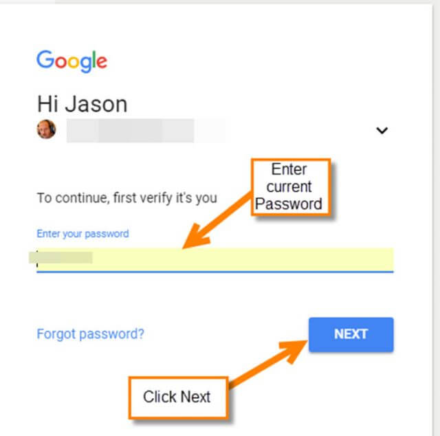 passwords google