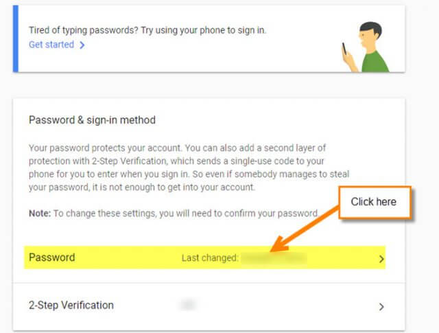 password-and-sign-in-method