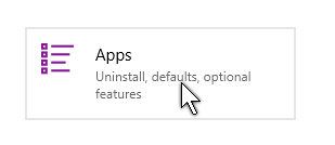 windows 10-apps-section