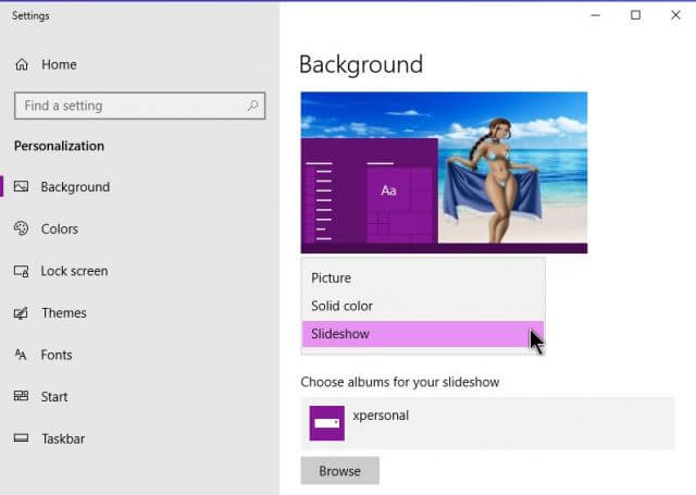windows-10-choose-slideshow-option
