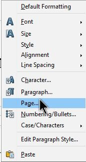 openoffice add page number footer