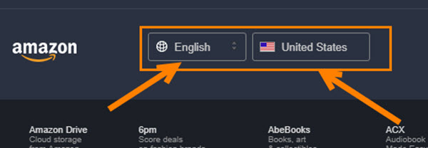 amazon-language-and-country-options