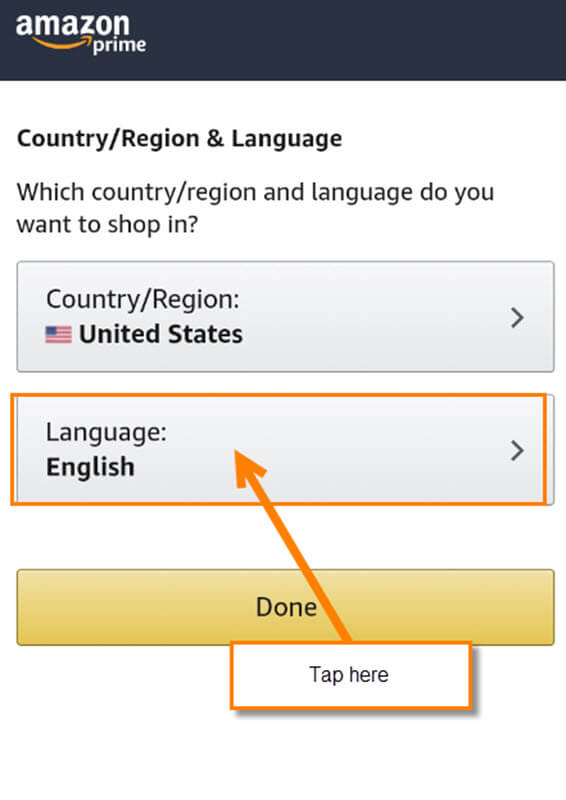 Change Language Settings On Amazon Android App Daves Computer Tips