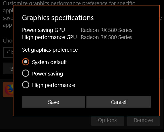 graphics-specifications