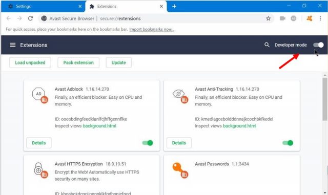 avast-secure-browser-disable-developer-mode-to-see-extensions