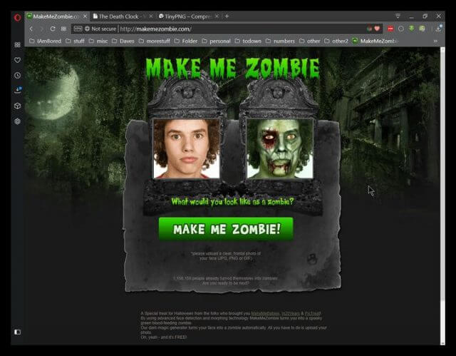 www.makemezombie.com-website