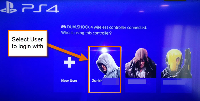 how to set a password on ps4