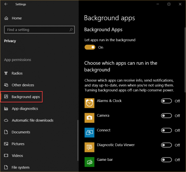 Windows 10 Quick Tips - Background Apps | Daves Computer Tips