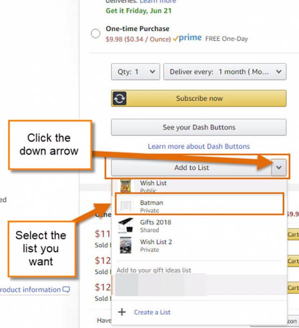 How To Create And Share An Amazon List Daves Computer Tips