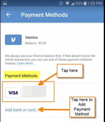 How To Update Payment Method On Venmo | Daves Computer Tips