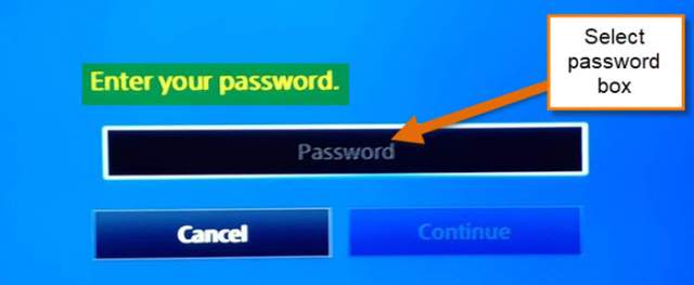 password-box