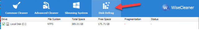 disk defrag