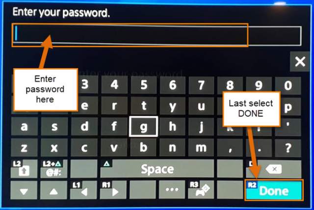 keyboard-password-screen