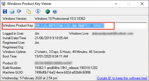 6 Windows 10 Product Key Finders Daves Computer Tips