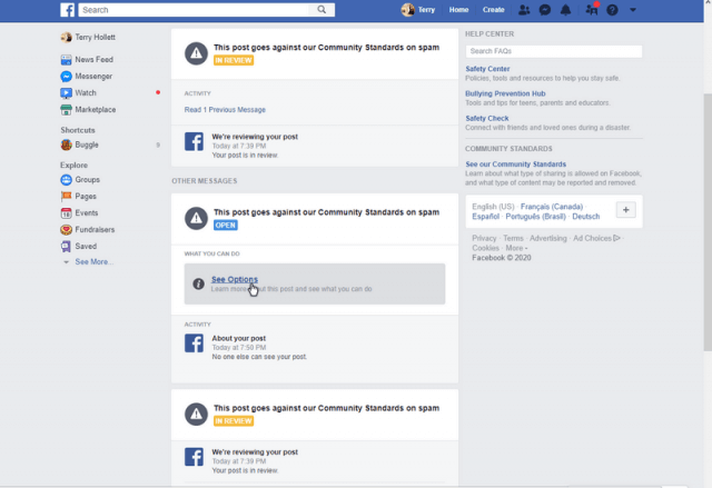 facebook-messages-page