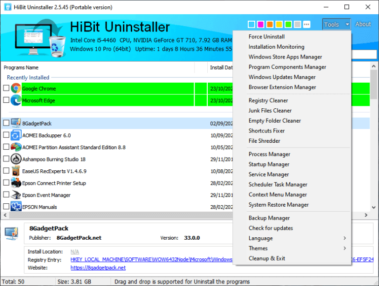 HiBit Uninstaller 3.1.62 for ios instal free