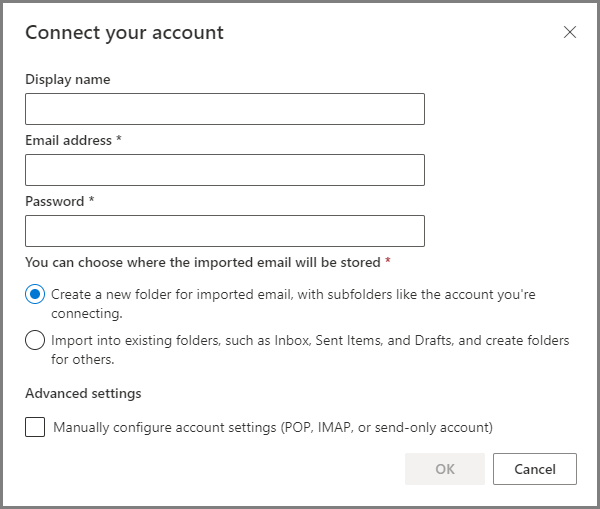 Outlook Connect Your Account
