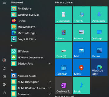windows 10 updated and text is now smaller and hard to read