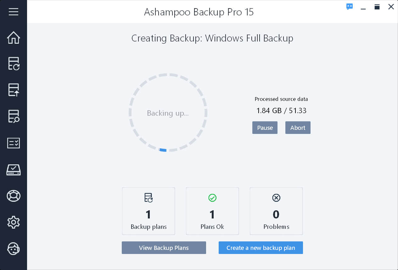 Ashampoo Backup Pro 17.07 download the last version for mac