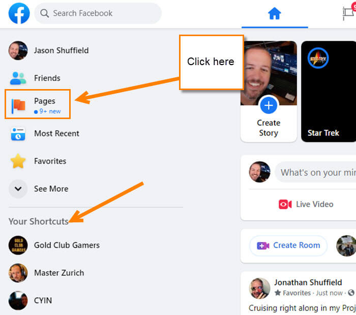 how to change facebook page link