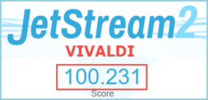 Vivaldi JetStream Test