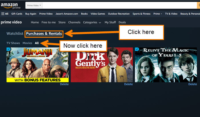 How to See Your  Prime Video Purchases on Any Device
