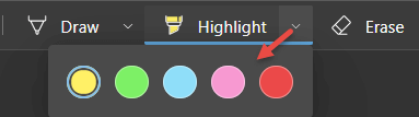 Edge PDF Highlighter Tool