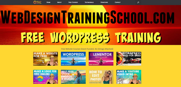 wordpress-training-site
