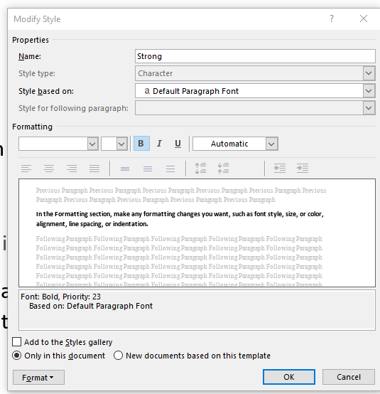 How To Manually Modify An Existing Style In Word 365 Daves Computer Tips