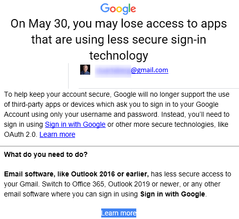 google-warning-email