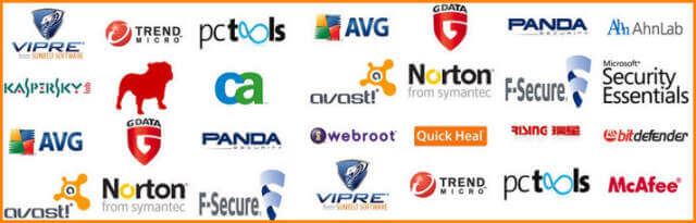 antivirus software logos