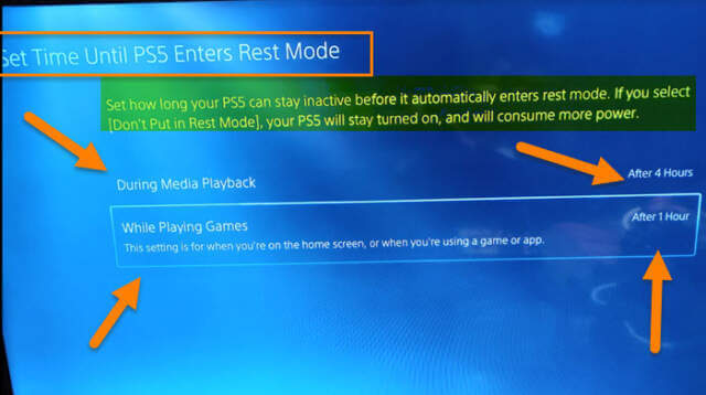 ps5-set-time-for-rest-mode-screen