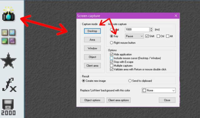 photofiltre-screen-capture-plug-in-options