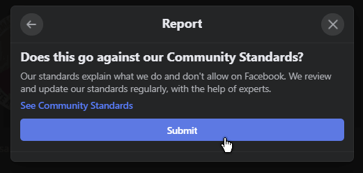 facebook-report-community-standards-clcik-submit