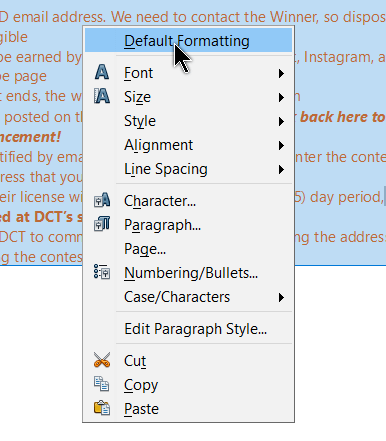 openoffice-default-formatting-menu-option