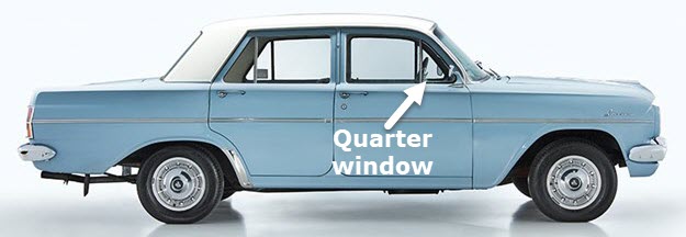 Holden Quarter Window