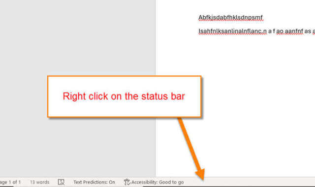 word-desktop-app-status-bar