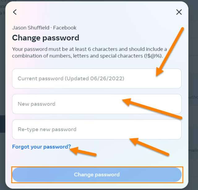 facebook-change-password-screen
