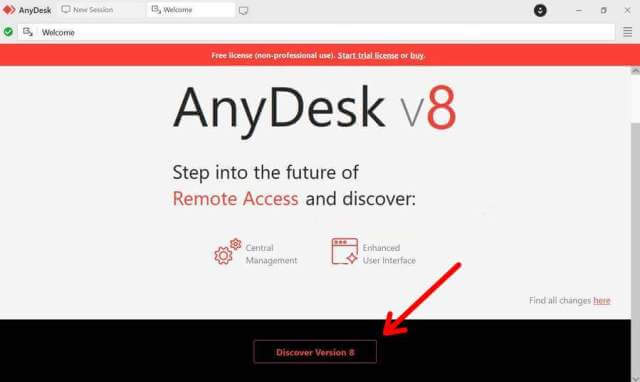 anydesk-discover-version-8-starts-the-program