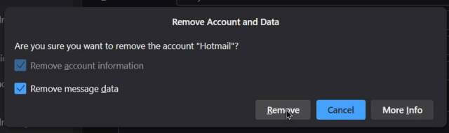 thunderbird-remove-account-data