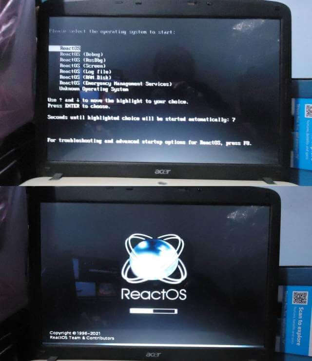 reactos-select-boot-option-loading-screen