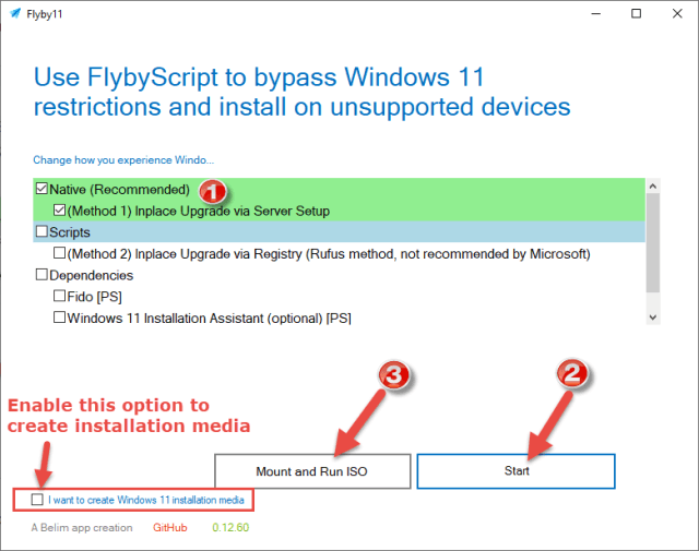 flyby11-interface